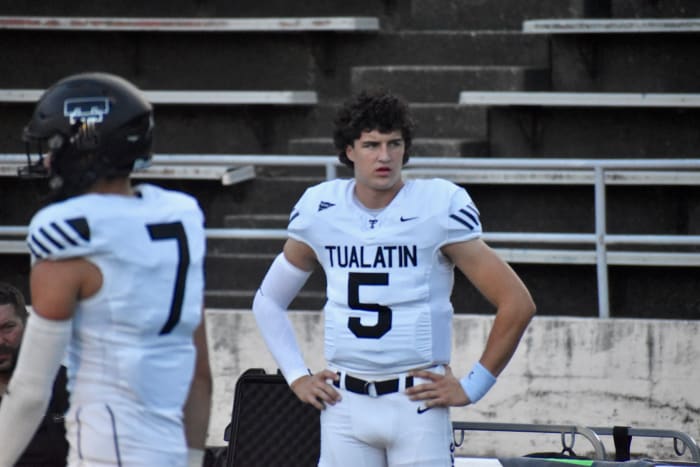 Nolan Keeney, Tualatin football, class of 2025